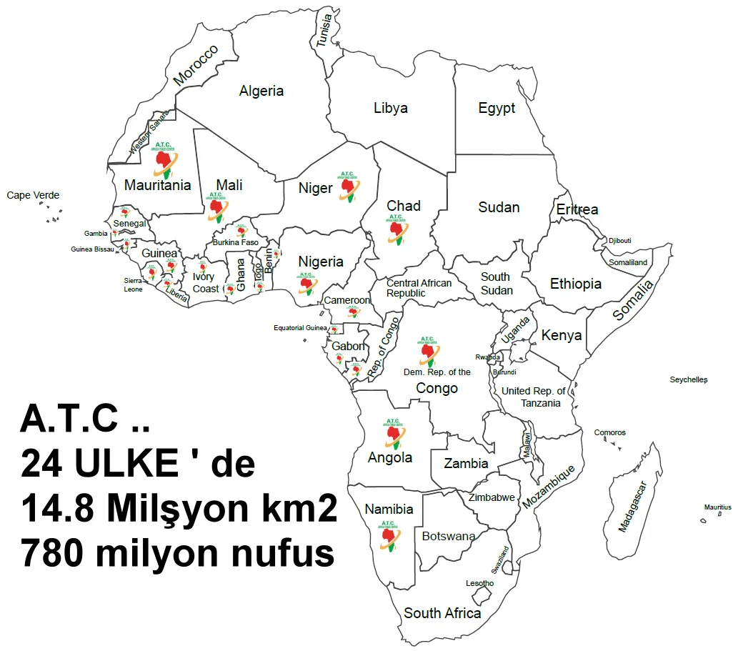 ATC Afrika Ticaret Haritası