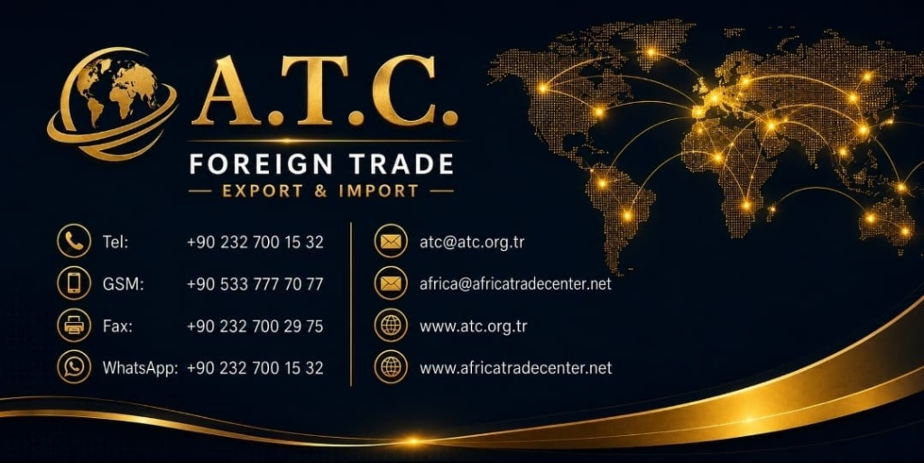 A.T.C. FOREIGN TRADE - Africa Trade Center Official Business Card