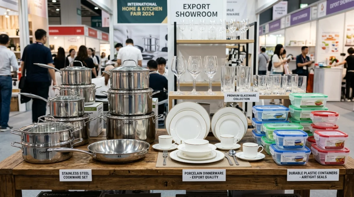 Paşabahçe Glassware, Borcam Ovenware, Porcelain & Cookware Export to Africa