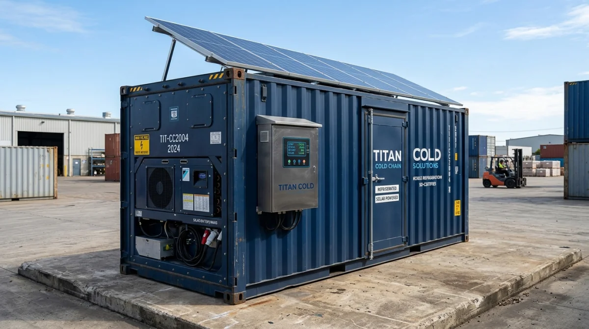 Containerized Mobile Cold Storage Rooms & -40°C Blast Freezers for Africa - Gallery Image 2